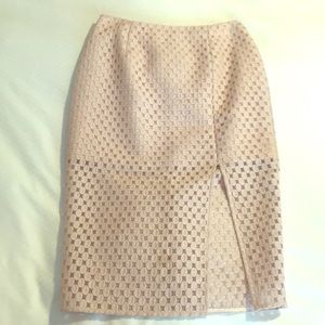 Pink Intermix Pencil Skirt